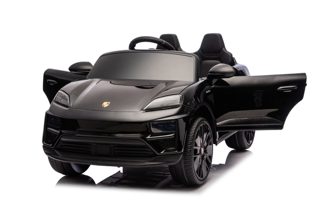 รถนั่งไฟฟ้าสำหรับเด็ก Porsche Macan Turbo EV ที่ได้รับใบอนุญาต 24V