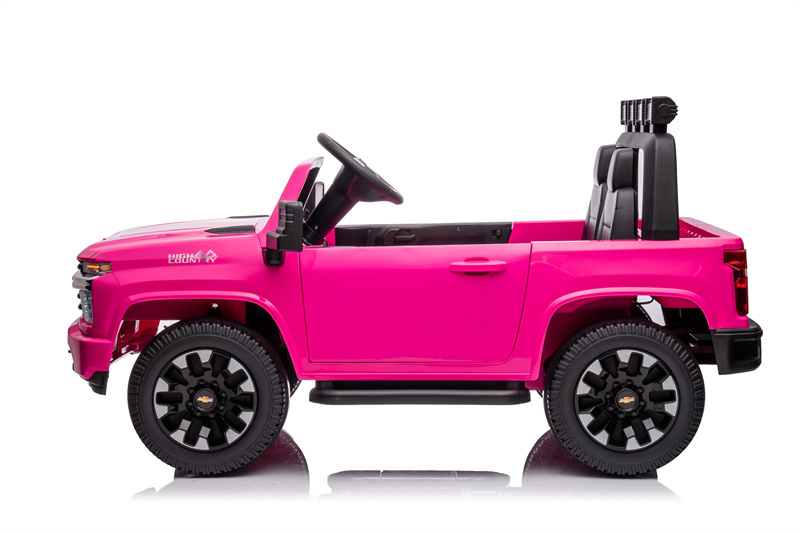 24V 라이센스 Chevrolet SILVERADO 여아 원격 제어 지프 탑승