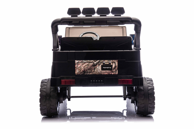  12V TOYOTA FJ 2-s&aelig;der b&oslash;rn elektrisk ride-on jeep | 2.4G fjernbetjeningknytningen med en k&oslash;retur i bil med licens
