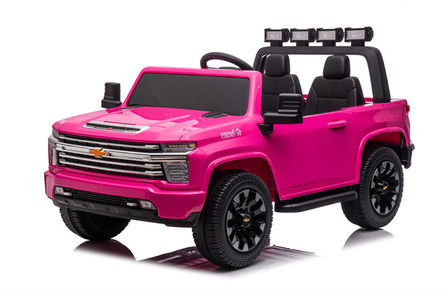 24V Chevrolet SILVERADO Girls Berlesen Kawalan Jauh Naiki Jeep