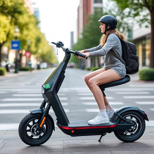 Trotinetele electrice sunt o alternativă bună la biciclete pentru naveta zilnică