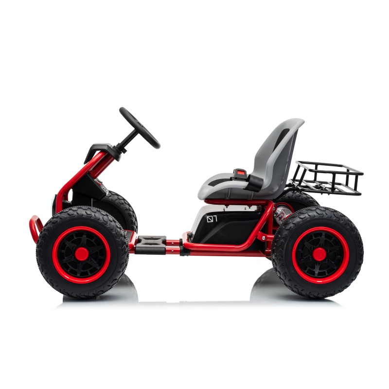 36V &Ccedil;ift Motorlu &Ccedil;elik &Ccedil;er&ccedil;evede Pille &Ccedil;alışan S&uuml;r&uuml;ş Go Kart 