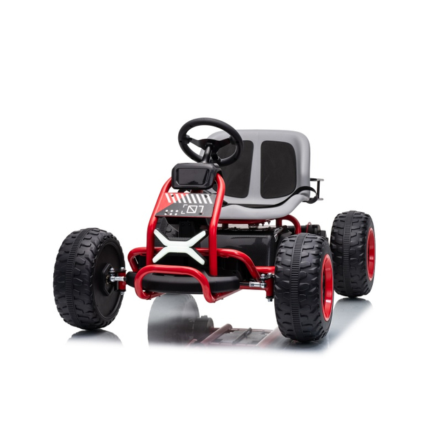 Motoare duble de 36 V, care funcționează cu baterie, pe cadru de oțel, Go Kart 