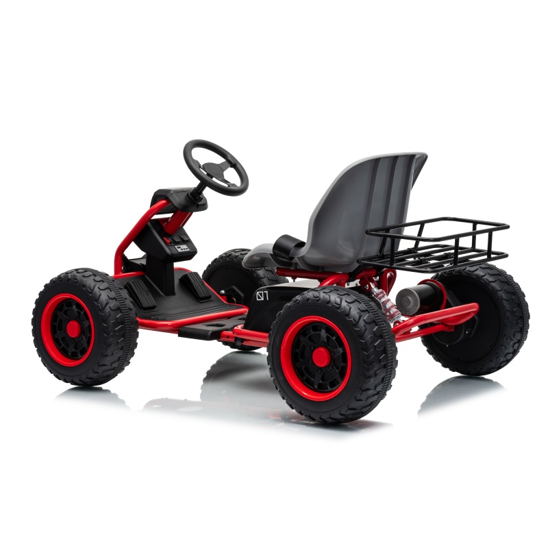 36V &Ccedil;ift Motorlu &Ccedil;elik &Ccedil;er&ccedil;evede Pille &Ccedil;alışan S&uuml;r&uuml;ş Go Kart 